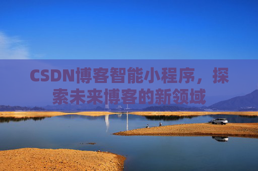 CSDN博客智能小程序，探索未来博客的新领域